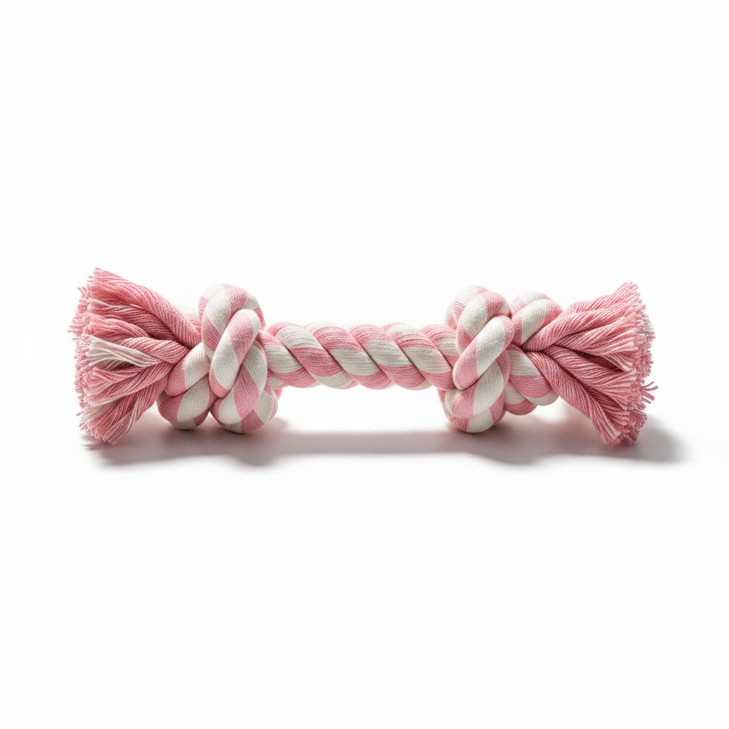 Braided Rope Dog Chew Toy for Daily Tug Play