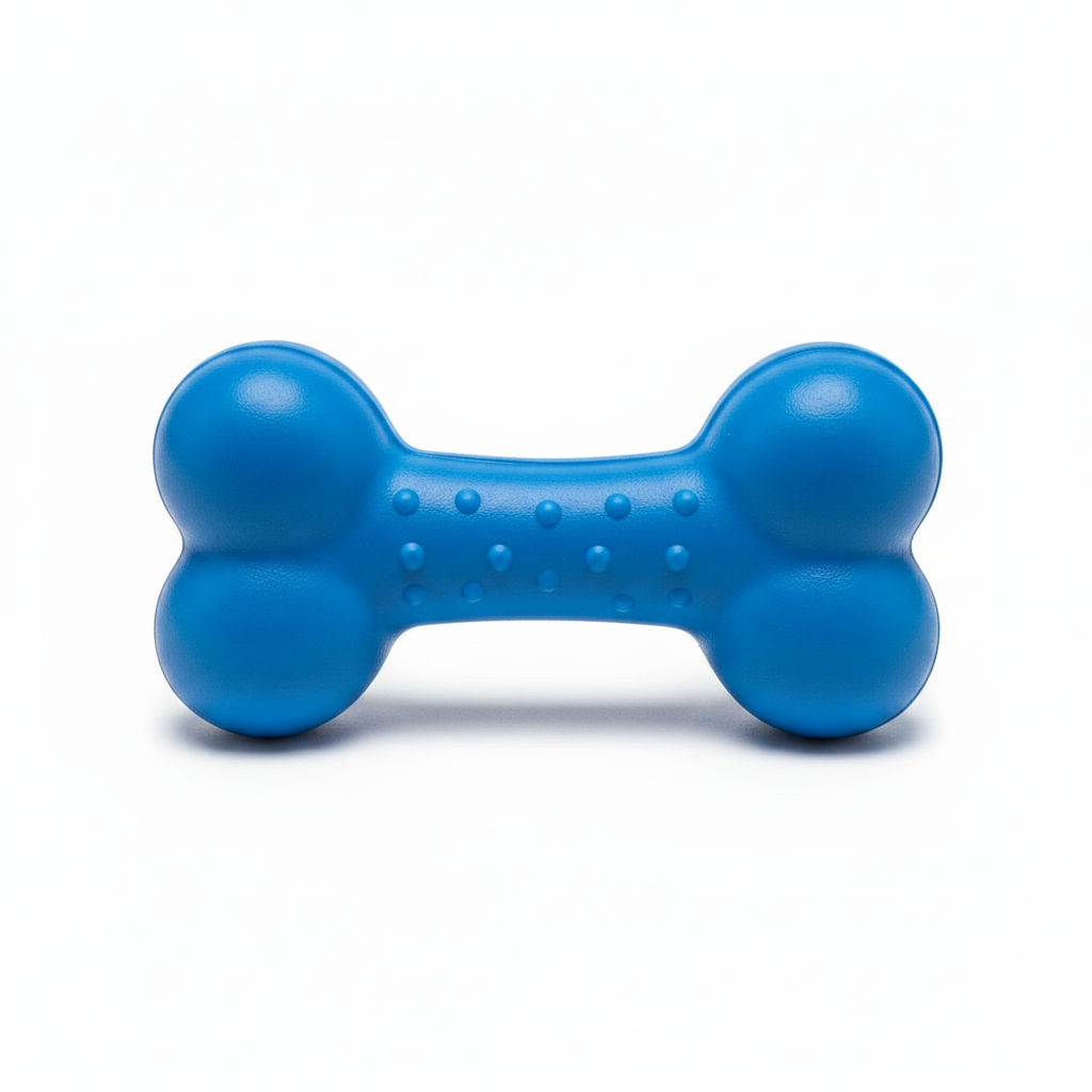 Rubber Dog Bone Toy for Everyday Chewing