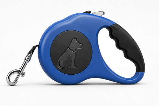 Retractable Dog Leash, Heavy-Duty Extendable Lead with Brake & Lock