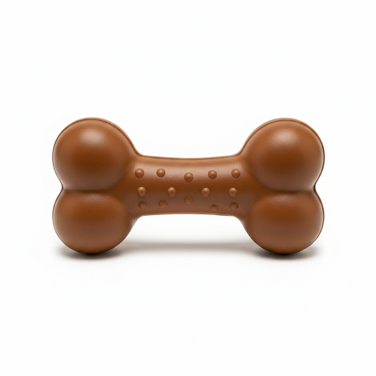 Rubber Dog Bone Toy for Everyday Chewing