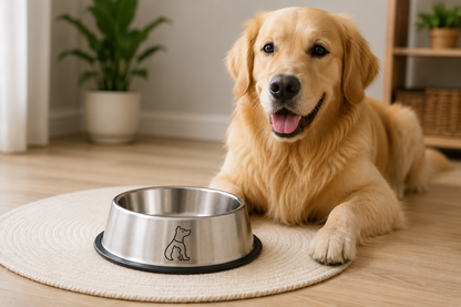 Stainless Steel Pet Bowl for Food or Water