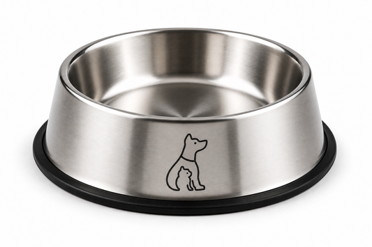Stainless Steel Pet Bowl for Food or Water