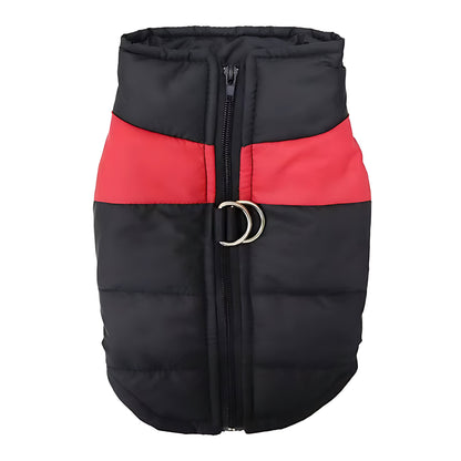 Waterproof Dog Winter Jacket – Warm Padded Coat with Zipper
