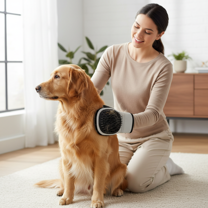 Grooming Mitt for Dog and Cat Fur Care