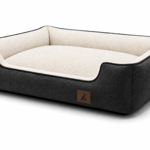 Orthopedic Memory Foam Dog Bed, Removable Cover, Non-Slip Base