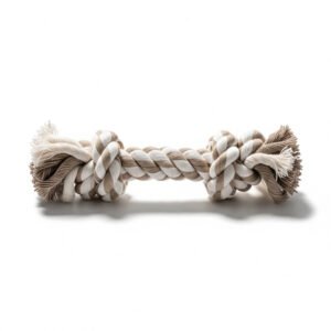 Braided Rope Dog Chew Toy for Daily Tug Play