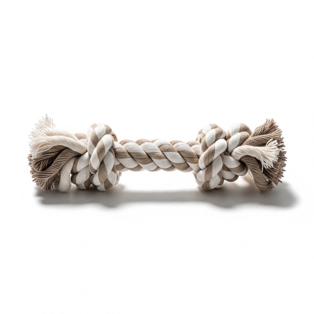 Braided Rope Dog Chew Toy for Daily Tug Play