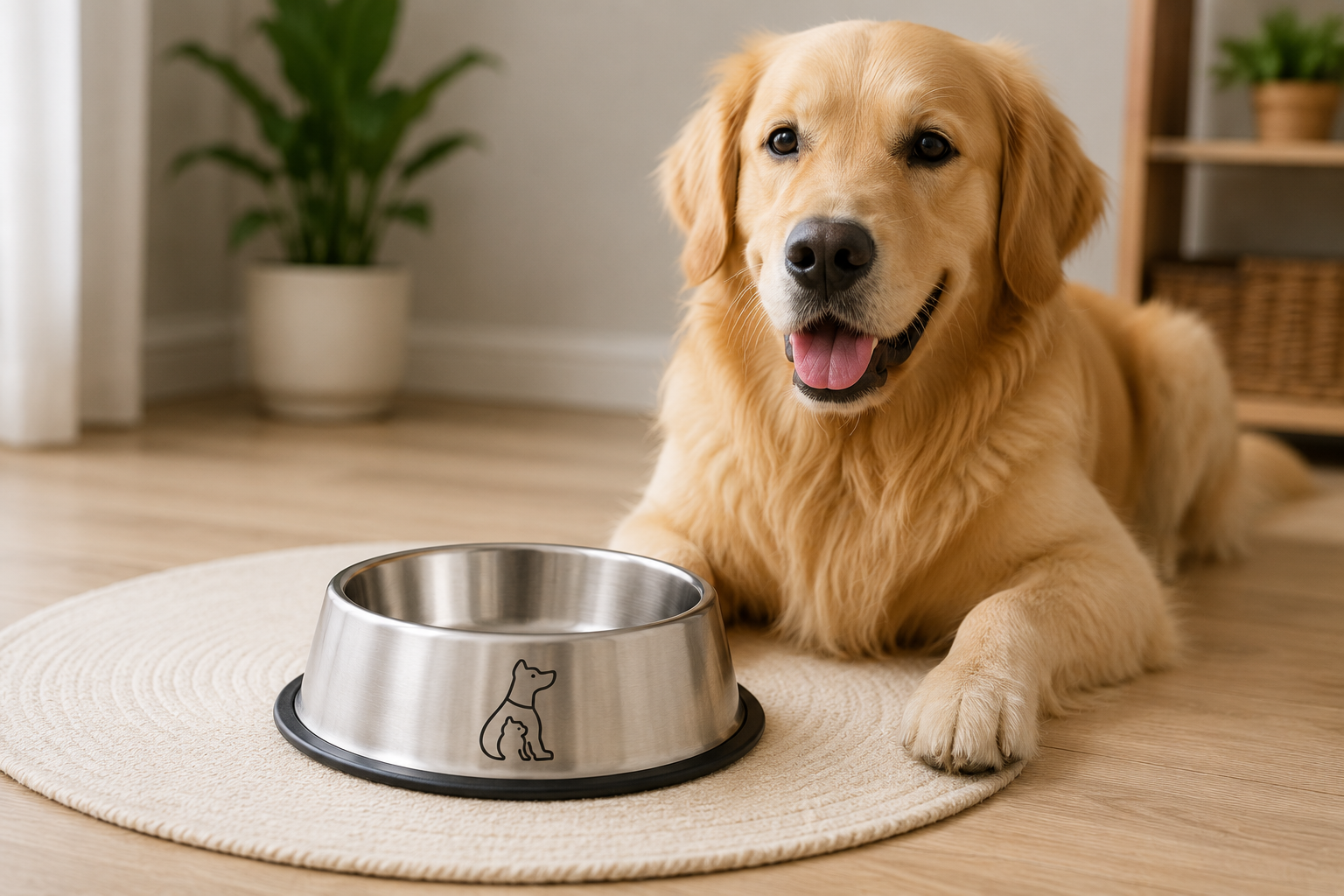 Stainless Steel Pet Bowl for Food or Water - Image 3