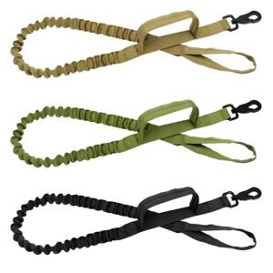 Military Style Dog Collar and Lead Set – Strong Tactical Nylon Leash