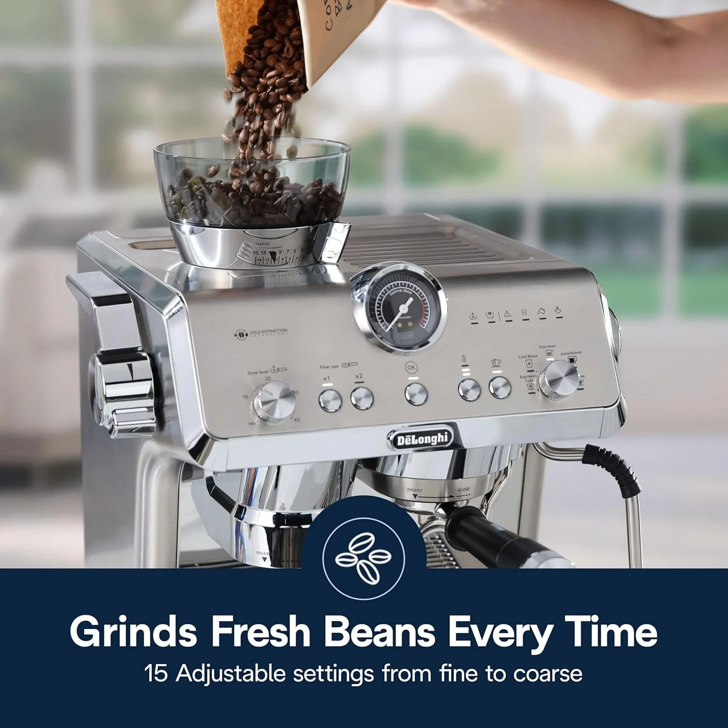 De’Longhi La Specialista Opera Espresso Machine with Cold Brews - Image 3